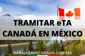 Tramitar eTA Canadá en México